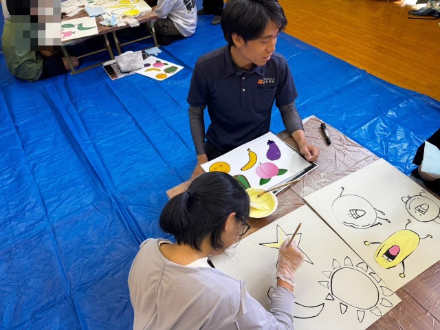 【CSR活動報告】 「塗装ってたのしい!」子どもたちと一緒に体験会を開催しました-グローアップ主催